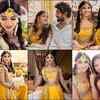 August 5: Rana Daggubati and Miheeka Bajaj are all smiles in this adorable pic from Haldi ceremony