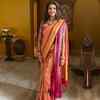 Throwback to Roka! When Miheeka Bajaj wore the most beautiful Kanjeevaram sari with dupatta