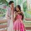 Miheeka Bajaj's 'cute moment' with her father Suresh Bajaj at the Mehendi ceremony on Thursday