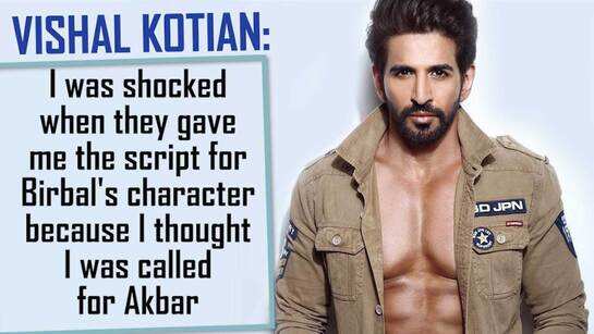 Vishal Kotian: I was shocked when they gave me the script for Birbal  because I thought I was called for Akbar - Times of India