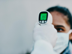 ​No-contact thermometer (Infrared thermometer)