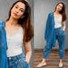 Bigg Boss 7 winner Gauahar Khan gives a spin to the basic white tee and denim-style