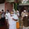 Mathura's Ram Mandir where Mahant Nritya Gopal Das was staying