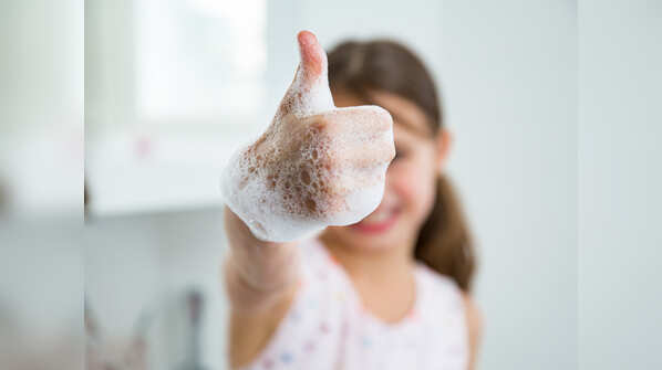 Make them understand the importance of handwashing through books/visuals