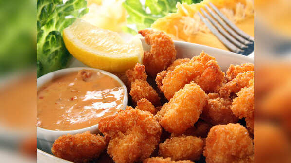 Panko Crusted Shrimps