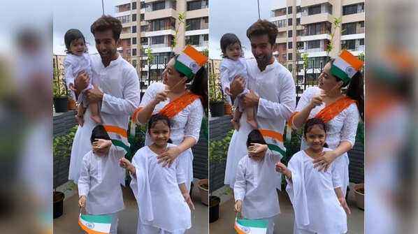 Mahhi Vij and Jay Bhanushali