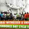 Article image for: Mumbai witnessed a unique Independence Day cycle trail