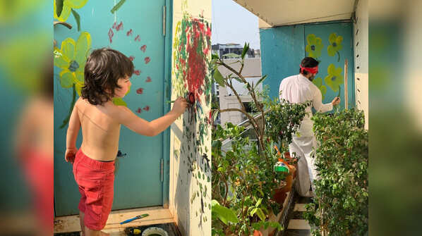 Painting together