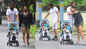 Arjun Rampal spends time with kids Arik Rampal and Mahikaa Rampal as they step out for a stroll