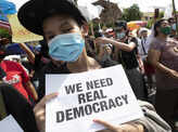 Hundreds join Thai anti-government protest