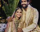 Candid pictures from Rana Daggubati & Miheeka Bajaj's intimate wedding & pre-wedding functions