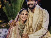 Candid pictures from Rana Daggubati & Miheeka Bajaj's intimate wedding & pre-wedding functions