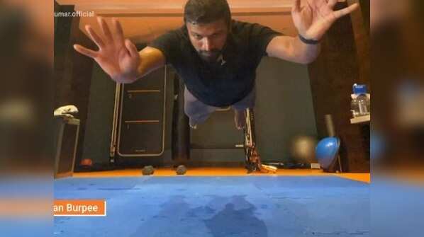 Puneeth Rajkumar plays football