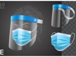 ​How should you wear a shield mask?