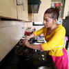 Article image for: <i class="tbold">sonalee</i> Kulkarni makes nevedya for Ganpati for the first time