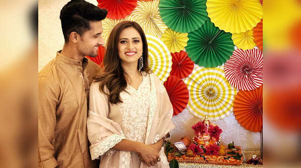 Ravi Dubey and Sargun Mehta