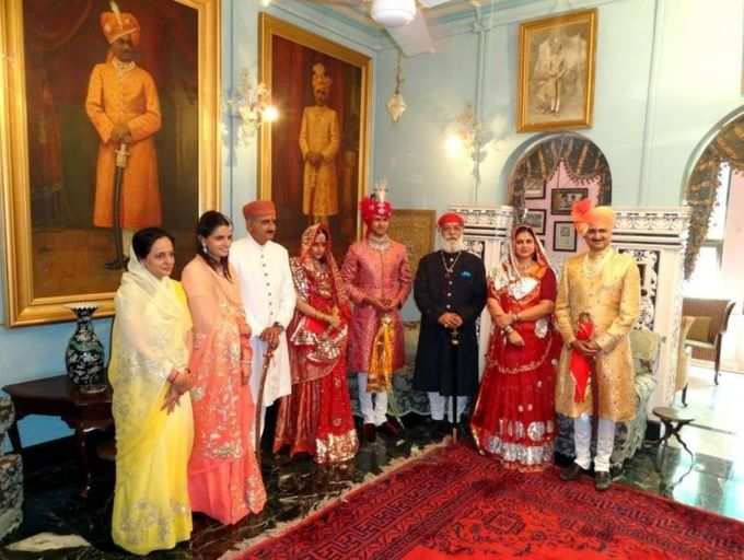 The Royal family of Rajkot