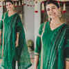 Article image for: She gives <i class="tbold">monsoon vibes</i> in a gorgeous green kurta
