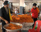 Sikhs celebrate Guru Nanak's wedding anniversary