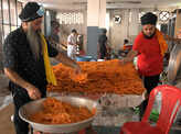 Sikhs celebrate Guru Nanak's wedding anniversary