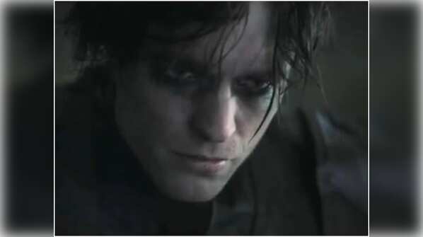 Batman's dark under-eye make-up