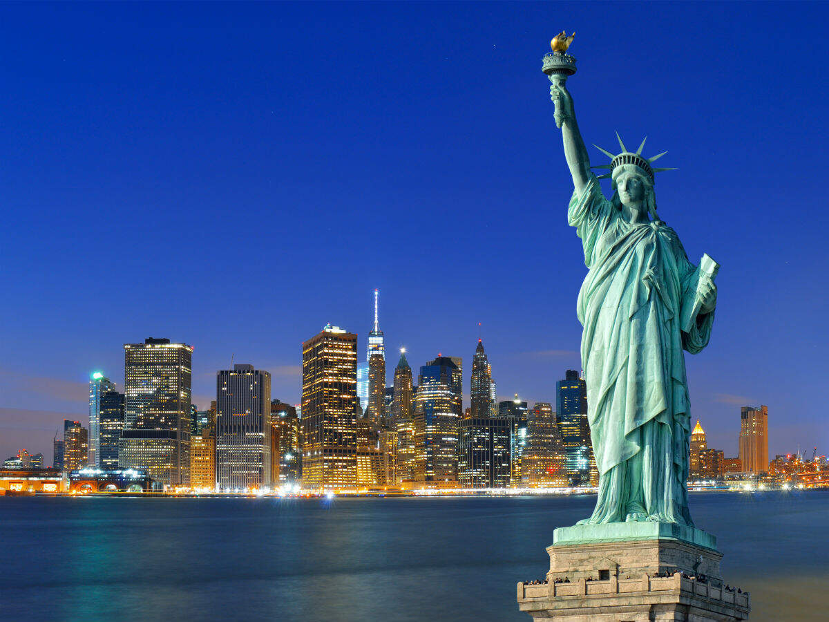 Statue of Liberty reopens; visitors can once again admire Lady Liberty, New York City - Times of India Travel