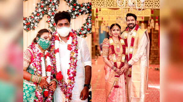 Kathir-Sindhu to Vijjith-Vishva Vinothini; a look at the lockdown weddings of Tamil television Celebs