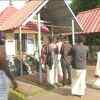 Kerala: Devotees offer prayers on the occasion of #Onam festival; visuals from Vamanamoorthy temple and Shiva temple in Kochi.