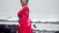 Malavika Mohanan stuns in red for Onam