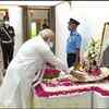 PM Modi pays his last respects to the former President