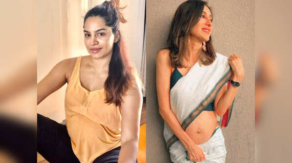 Kumkum Bhagya's Shikha Singh to Teejay Sidhu; A look at TV celebs' sassy and comfy maternity style