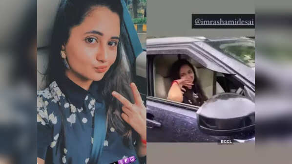 Rashami Desai purchases a luxurious car