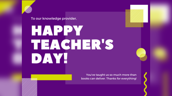 Teachers' day quotes