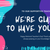 Messages for your teachers