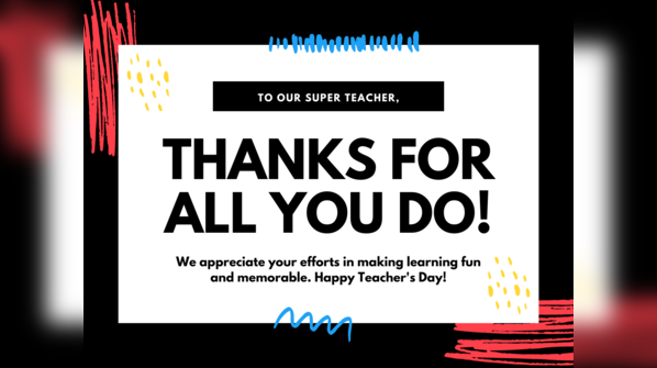 Happy Teachers' Day 2020: Images, Wishes and Messages