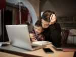 How to attend virtual meetings with kids hovering around you