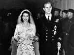 Queen Elizabeth II wedding dress