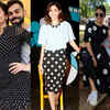 anushka sharma black polka dot dress Fearne Cotton Black Dress 12-18 Months – Second Snuggle Preloved main image 1
