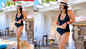 Sunny Leone looks drop-dead gorgeous in black monokini, enjoys an 'extremely hot weather' in LA