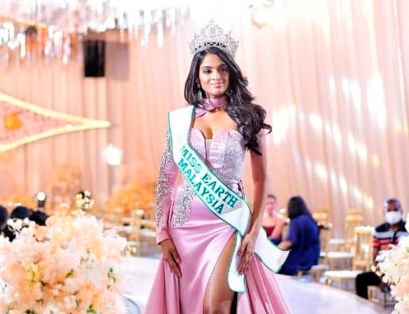 Doctor Turned Beauty Queen Nisha Thayananthan Chosen As Miss Earth Malaysia 2020 2021 Photogallery Etimes