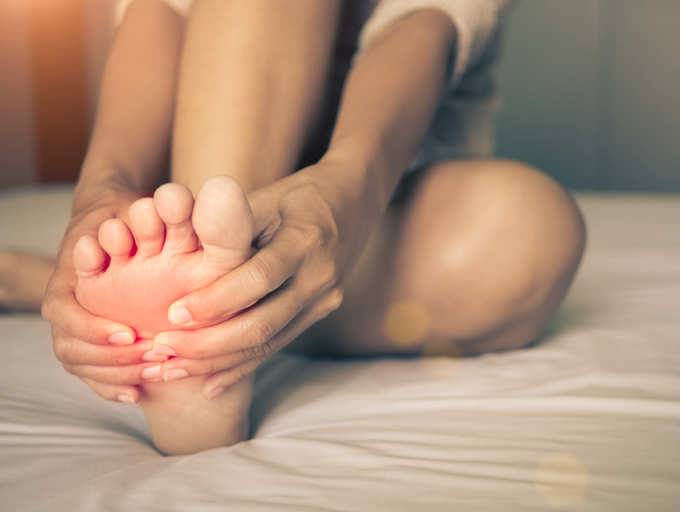 Bottom of female feet getting fucked Burning Feet Can Be A Symptom Of High Uric Acid The Times Of India
