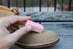 ​Use a suede eraser for stains