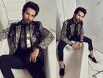 The metallic suit