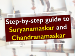 Suryanamaskar and Chandranamaskar