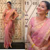 Standing tall in a sari