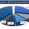 5 states account for 60% of total active cases in the country
