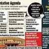 Parliament's monsoon session: A tentative agenda