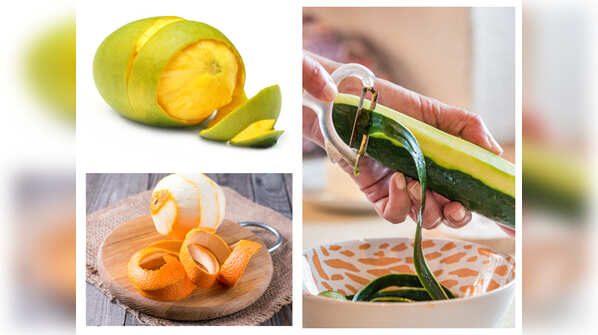Are fruits and vegetable peels safe to eat?