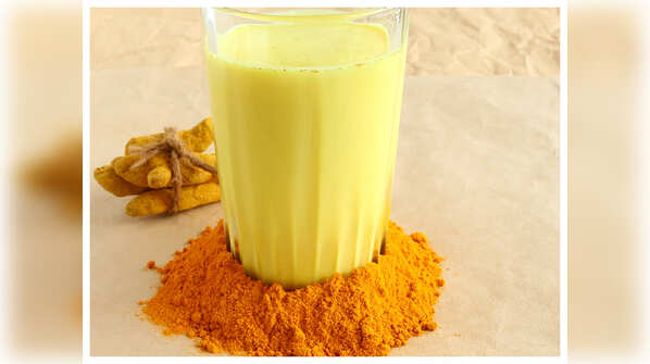 Warm turmeric milk