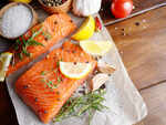 ​Choose salmon instead of sausage